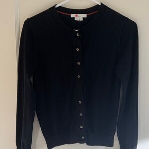 Boden Black Button-Up Cardigan - size XS